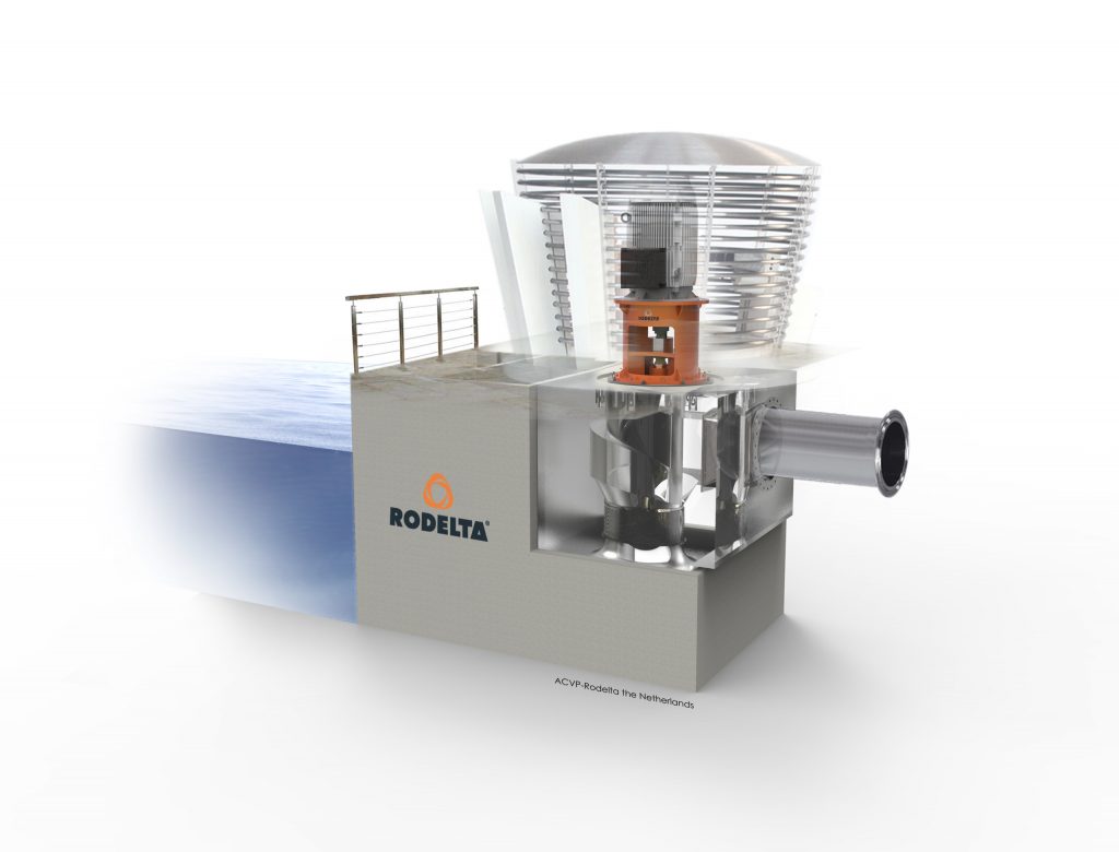 ACVP (axial concrete volute pump)