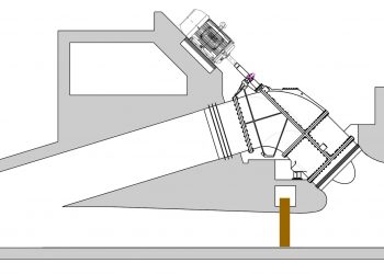 Layout EHT pump 45 deg