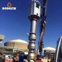 Duplex vertical turbine pump