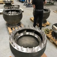 vertical turbine bowls