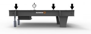 leveling pads baseplate