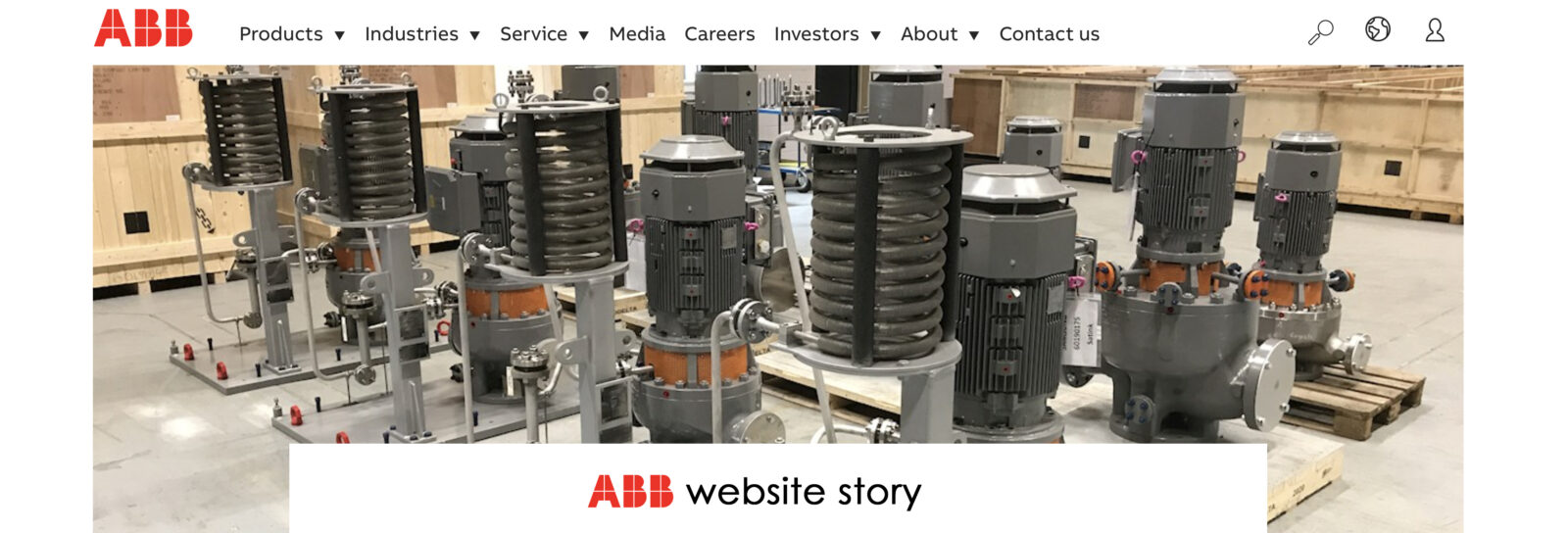 pumps and ABB