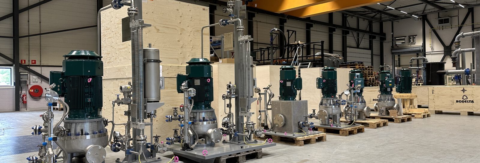 6 API 610 pumps