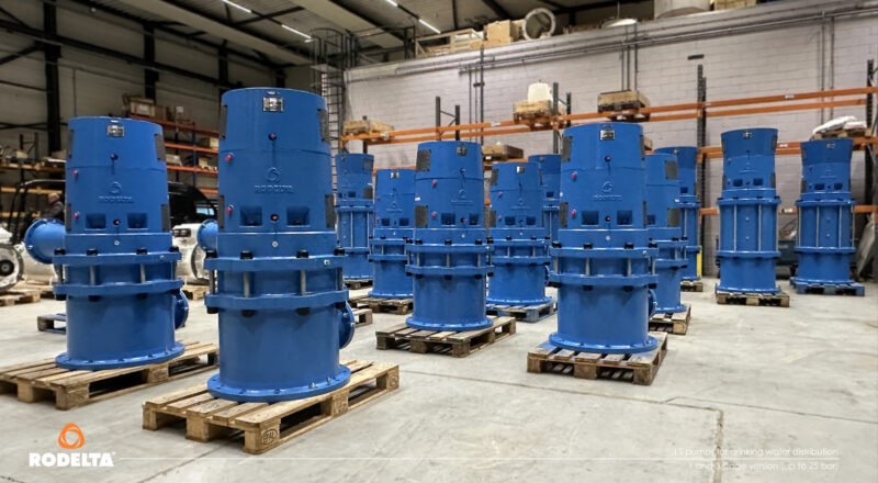 High-efficiency LS pumps
