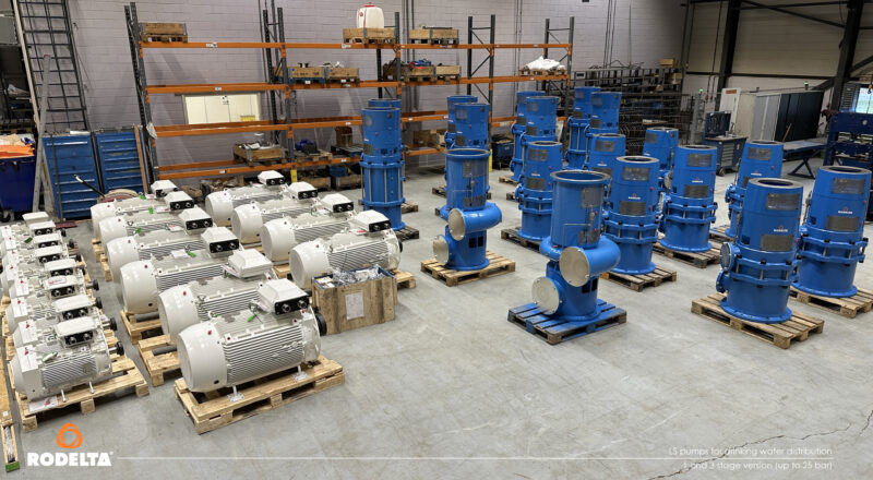IE5 motors for drinking water pumps