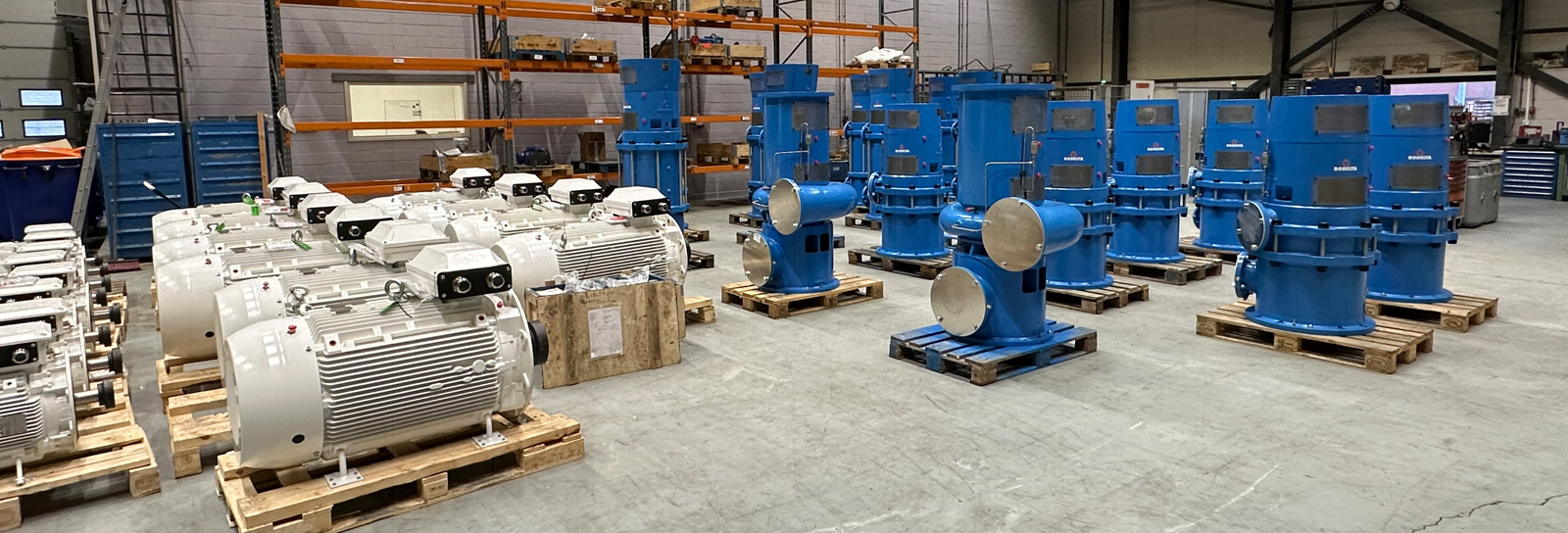 PWN project – distribution pumps for the Heemskerk pump station
