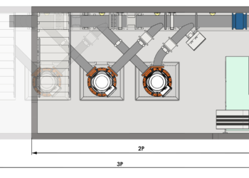 Dimensions of prefabricated pump chambers based on the number of pumps